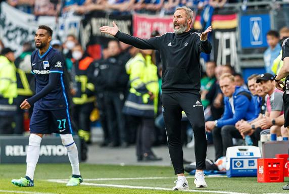 Nach verpasstem Aufstieg: HSV-Trainer Walter schwer gezeichnet