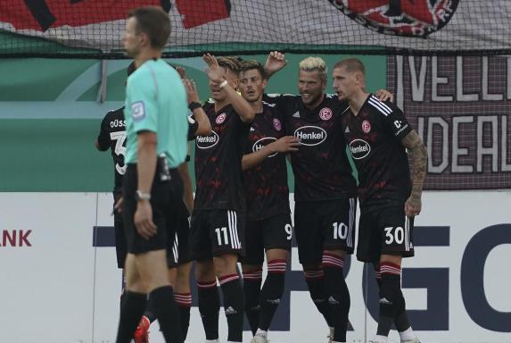 DFB-Pokal: Fortuna Düsseldorf locker weiter, Fürth verliert gegen Oberligist