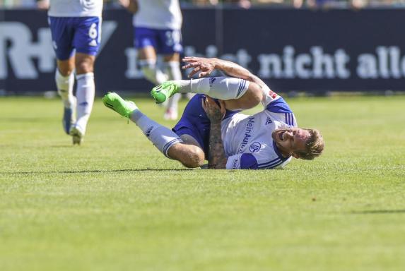 Schalke: Polter verletzt sich im Training, Fan sorgt für weitere Schrecksekunde