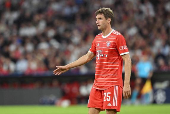 FC Bayern: Einbruch bei Müller während Champions-League-Spiel