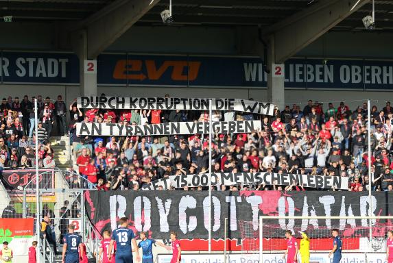 Rot-Weiß Oberhausen: RWO-Fans rufen mit Spenden-Aktion zu WM-Boykott auf