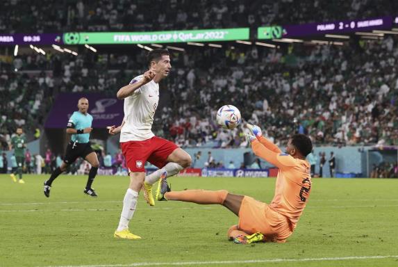 WM-Premierentor und Sieg: Lewandowski feiert mit Polen 2:0 gegen Saudi-Arabien