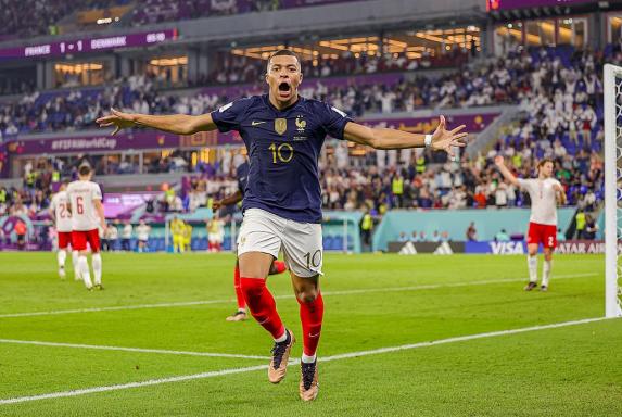 2:1 gegen Dänemark: Frankreich vorzeitig im WM-Achtelfinale