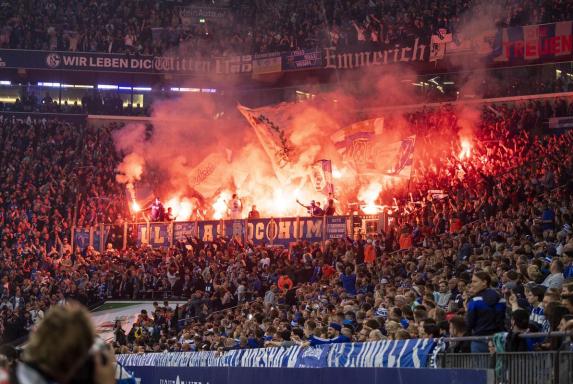 Pyrotechnik auf Schalke gezündet - VfL Bochum muss zahlen