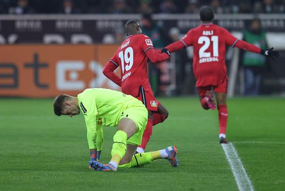 BL: Effektive Leverkusener siegen 3:2 bei Omlin-Debüt in Gladbach