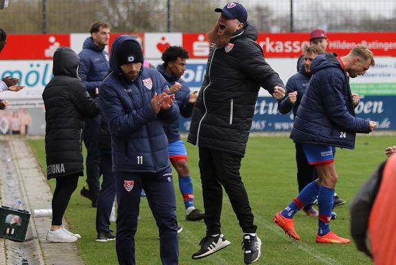 Oberliga Niederrhein: Erste Velbert-Niederlage in 2023 - KFC Uerdingen siegt unter Interimscoach