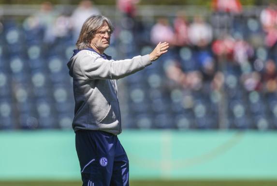 Norbert Elgert, U19-Trainer des FGC Schalke 04.