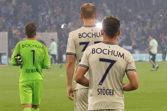 Einer von ihnen ist nicht der Teil des Mannschaftsrats vom VfL Bochum: Manuel Riemann, Philipp Hofmann und Kevin Stöger (von links).