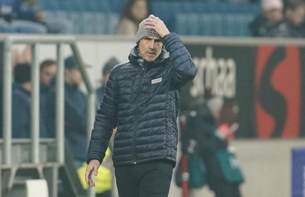 Thomas Letsch, Trainer des VfL Bochum, musste mit dem Schlusspfiff gegen den TSG Hoffenheim (1:3) aus privaten Gründen abreisen. 