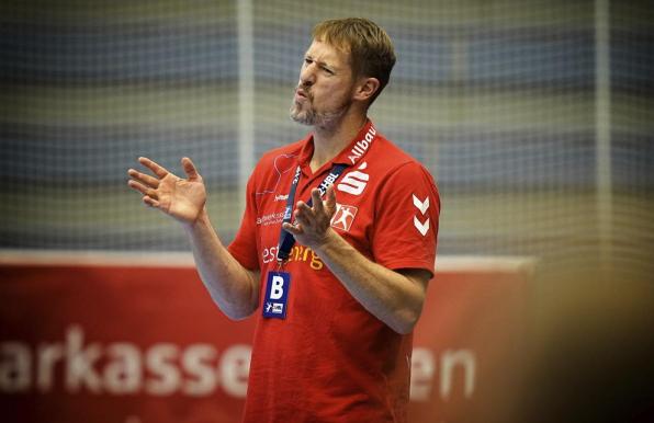 Michael Hegemann, Trainer des Tusem, wird die Essener Handballer im Sommer 2024 verlassen. 