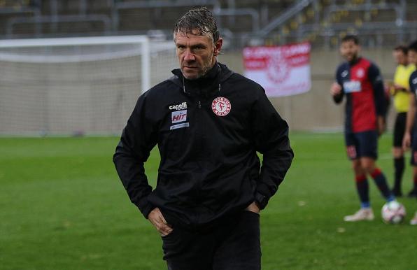 Fortuna Kölns Trainer Markus von Ahlen kann mit dem 0:0 gegen den SC Paderborn II nicht zufrieden sein.