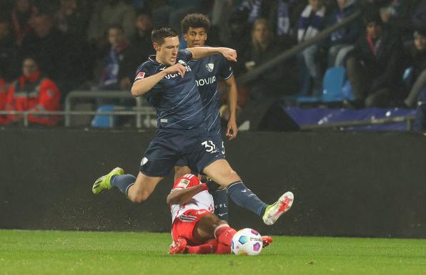 Keven Schlotterbeck gehörte beim Sieg des VfL Bochum gegen die Bayern zu den Spielern des Spiels.