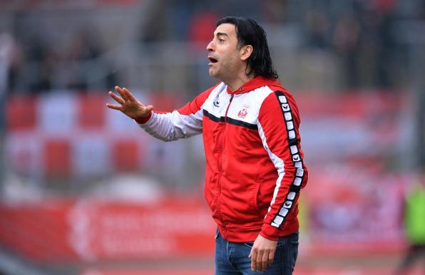 Erhan Albayrak, hier als Trainer von Rot Weiss Ahlen.