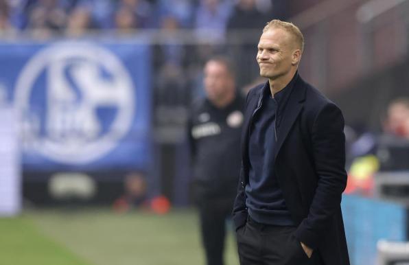 Schalke-Trainer Karel Geraerts.