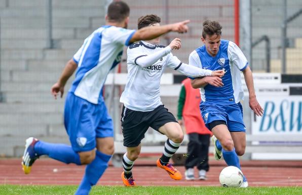 Das war das vorletzte Spiel der U23 des VfL Bochum im Mai 2015 gegen den SV Rödinghausen. 
