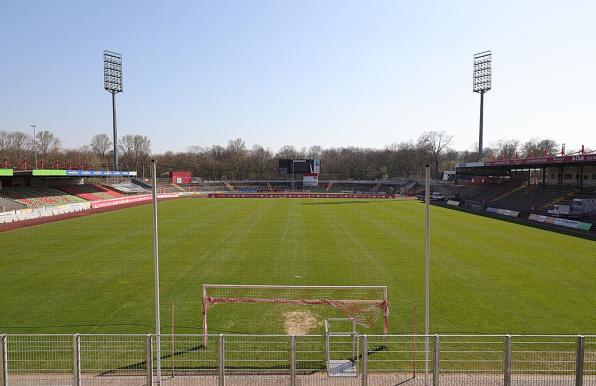 Das Stadion Niederrhein in Oberhausen.