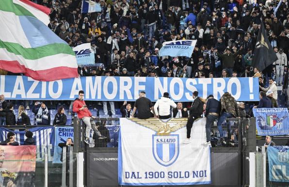 Anhänger von Lazio Rom.
