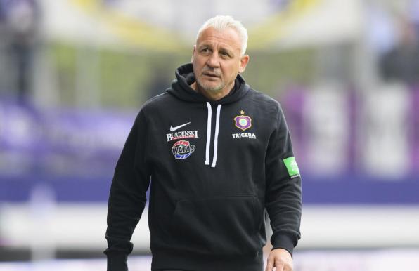 Pavel Dotchev, Trainer des FC Erzgebirge Aue.