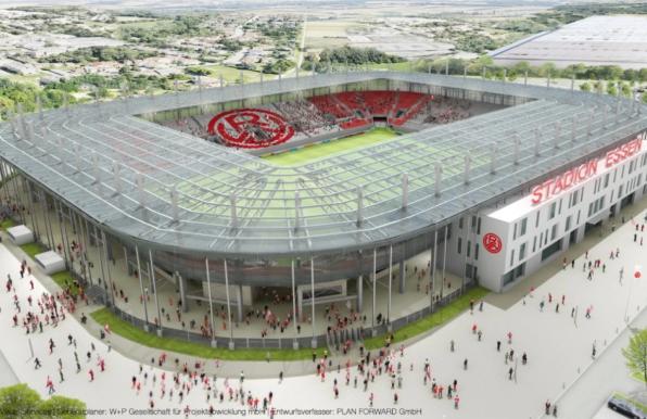 Rot-Weiss Essen: Ausbau des RWE-Stadions - das ist der neue Stand
