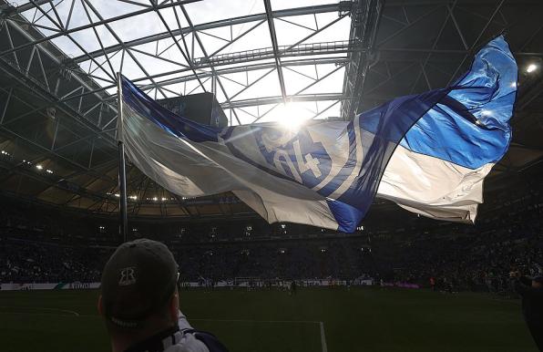 Symbolfoto aus der Veltins-Arena des FC Schalke 04.