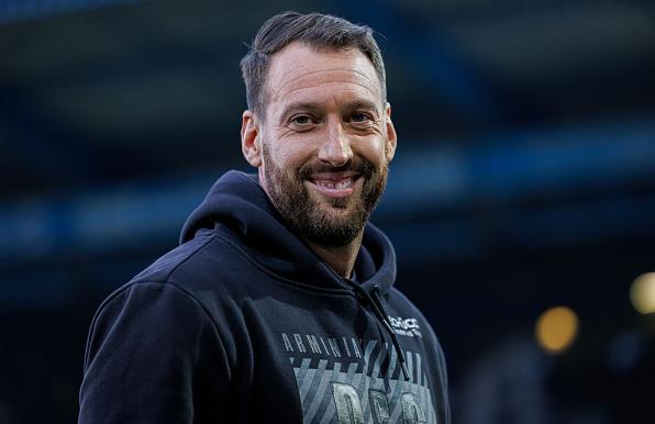 Kann nach dem Sieg über den MSV Duisburg wieder lächeln: Mitch Kniat.