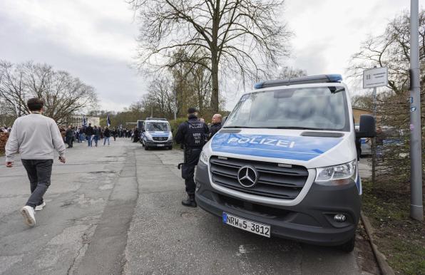 Die Polizei hatte in Bielefeld am Sonntag zu tun.