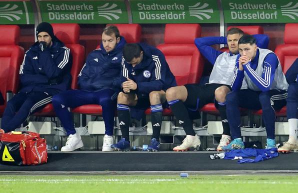 Große Enttäuschung: Das Hinspiel in Düsseldorf setzte der FC Schalke 04 in den Sand.