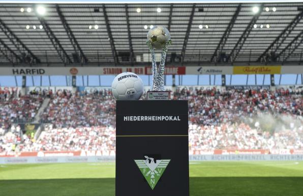 Der Niederrheinpokal wird auch in diesem Jahr zwischen Rot-Weiss Essen und Rot-Weiß Oberhausen ausgespielt.