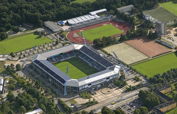 Das Stadion des FC Hansa Rostock.