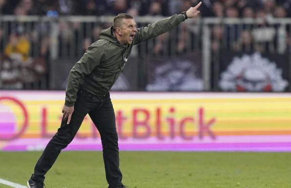 Hansa-Trainer Mersad Selimbegovic glaubt vor dem Duell mit Schalke an den Klassenerhalt. 