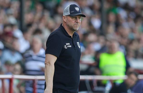 Sascha Hildmann geht mit Preußen Münster als Tabellenzweiter in den letzten Spieltag.