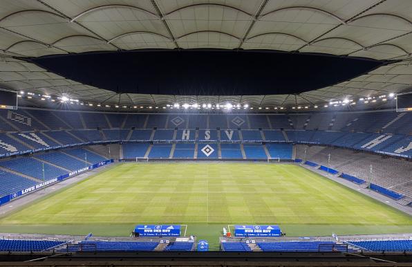Das Stadion des Hamburger SV: Eigentlich eine Bundesliga-Arena, aber der HSV kommt einfach nicht wieder hoch.