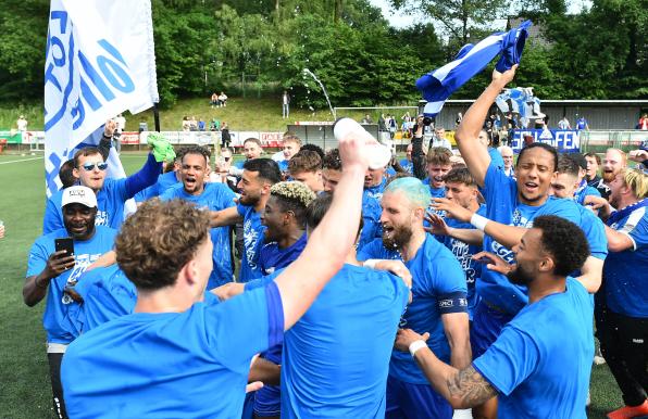 Die Sportfreunde Lotte holen den Meistertitel in der Oberliga Westfalen.